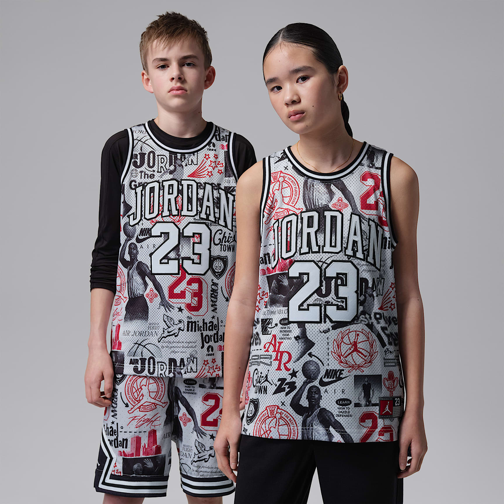 Jordan Big Kids' Printed 23 Jersey. Nike.com